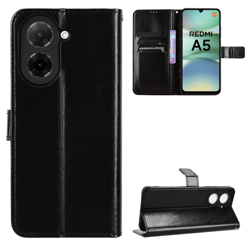 SEAHAI Leather Flip Case For Xiaomi Redmi A5 4G, Premium - View #7