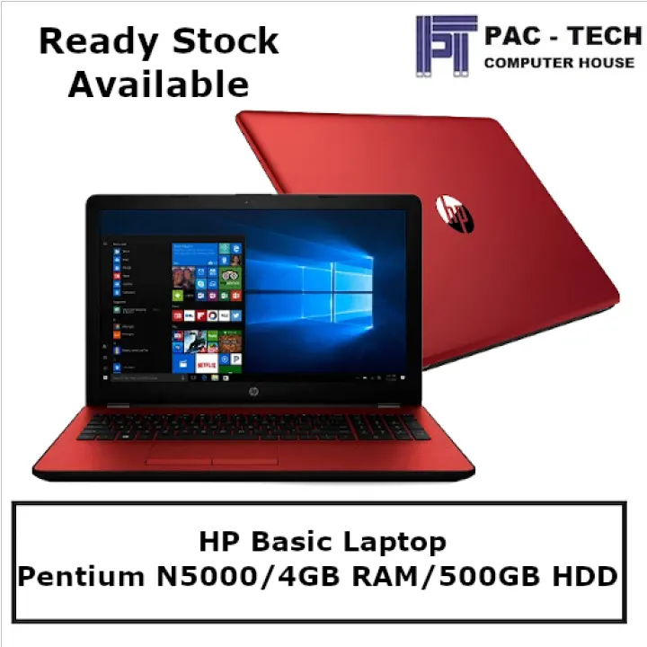 Display Set Hp 15 Bs234wm Intel Pentium N5000 Quad Core 4gb Ram 500gb Hdd 15 6 Windows 10 1 Year Warranty Lazada Singapore