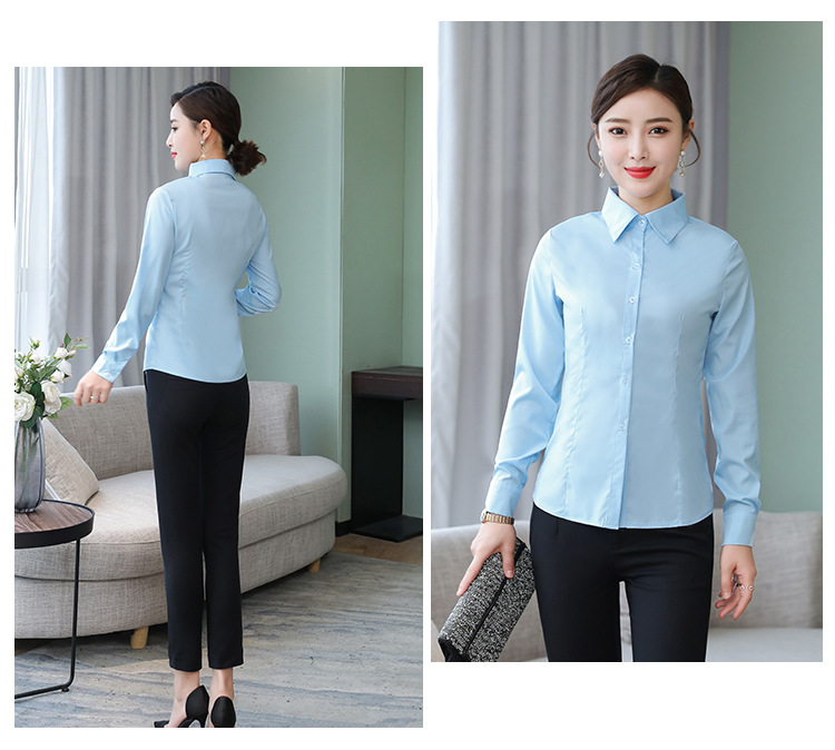Áo sơ mi nữ công sở dài tay dáng công sở sm32