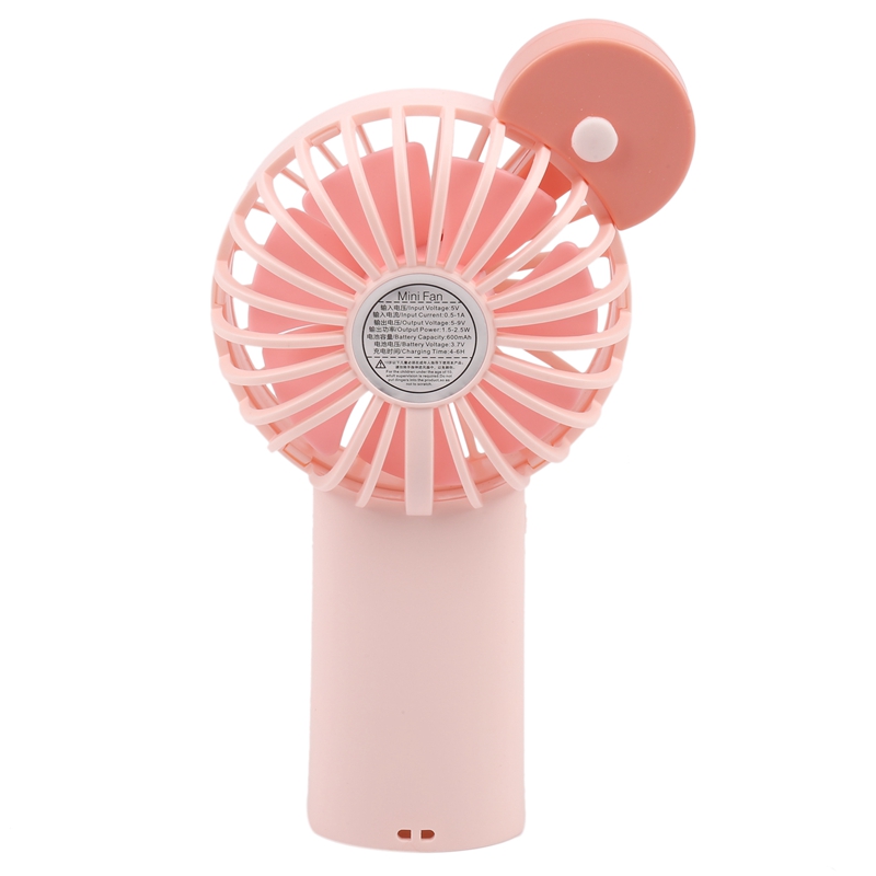 T8Portable Water Spray Mist Fan Electric USB Rechargeable Handheld Mini Fan  Cooling Air Conditioner Humidifier for Outdoor