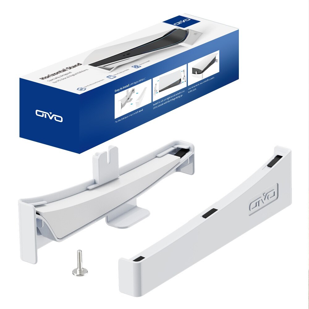 OIVO For PS5 Console Holder PS5 Horizontal Bracket Stand PS5 Base Stand For Playstation 5 Disc & Digital Editions Essories