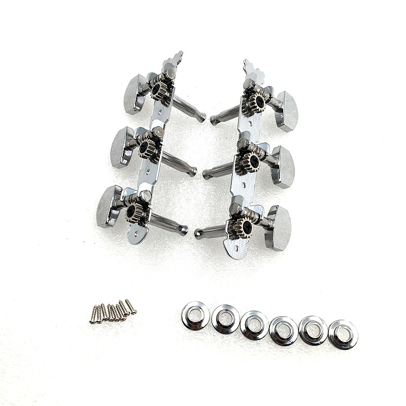 Bộ 2 bên khóa cho đàn guitar Acoustic (kèm đầy đủ ốc vít)