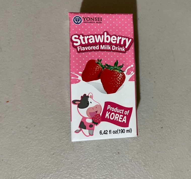 Yonsei Strawberry Flavored Milk Drink 190ml Lazada PH