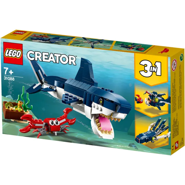 lego creator 3 in 1 shark