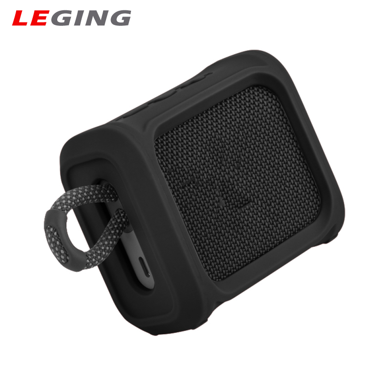 Portable Speaker Protective Sleeve Bracket Silicone Case Compatible For Jbl Go3 Audio Storage Shell Outdoor Stand
