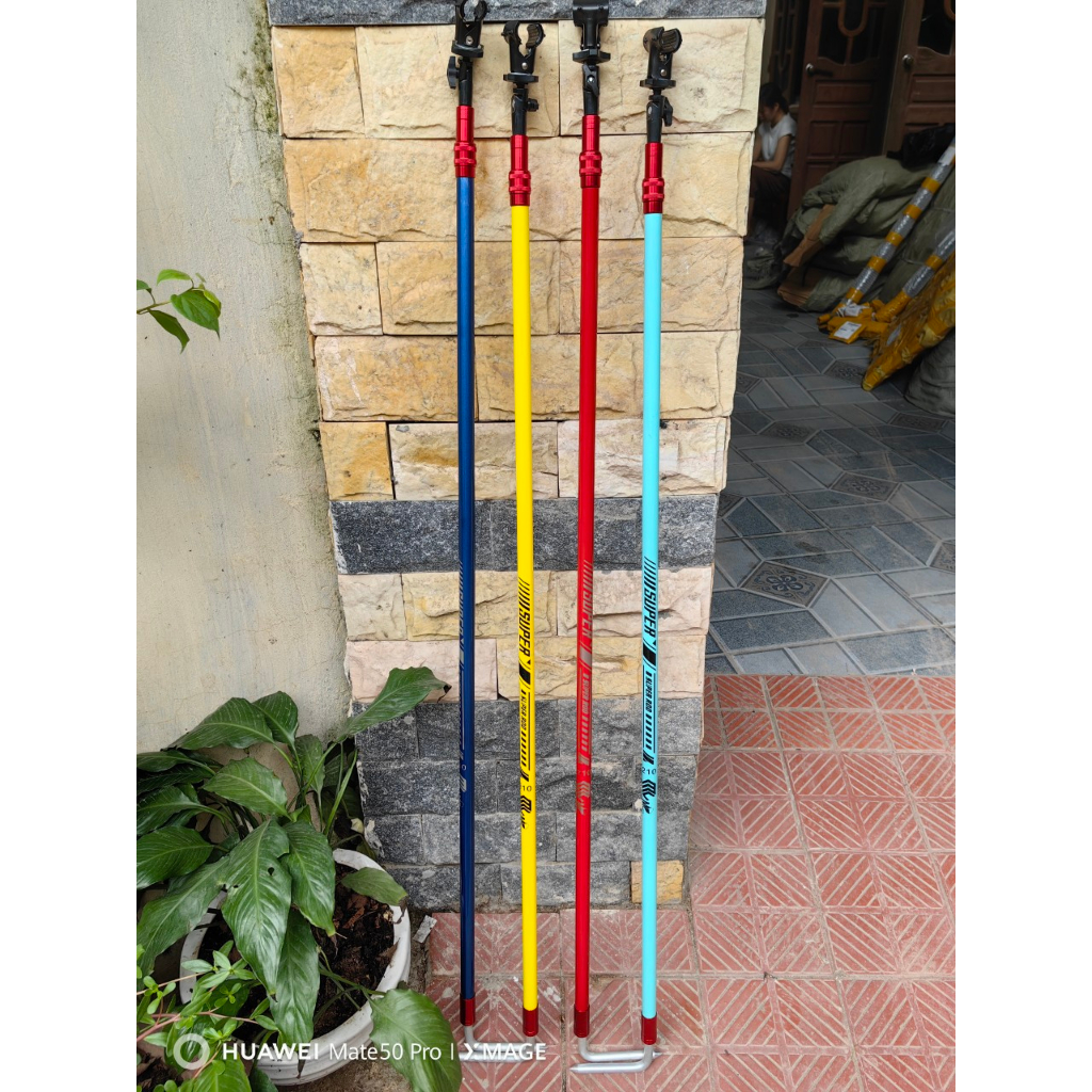 Neo gác cần chống gió MC Fishing carbon