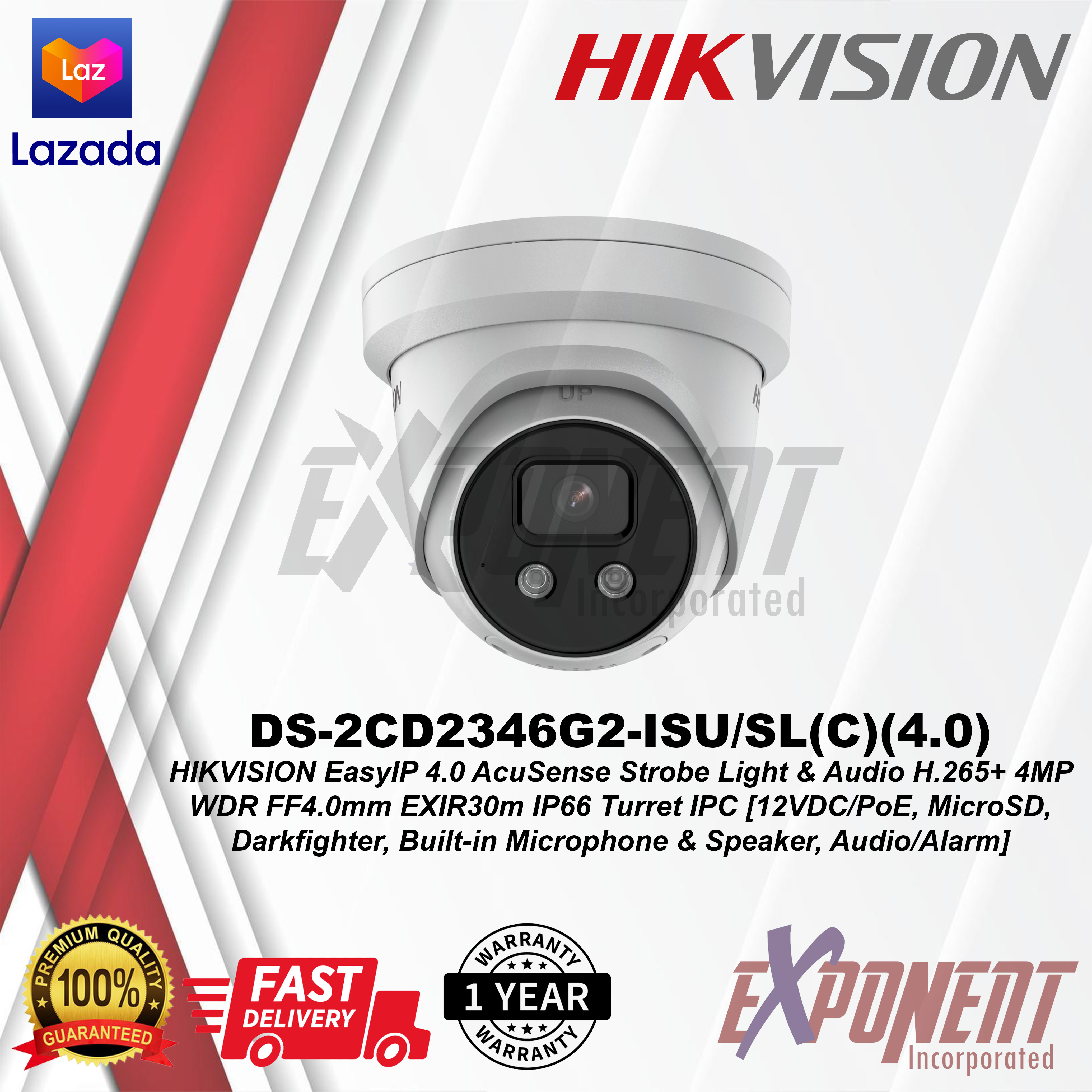 hikvision speaker microphone