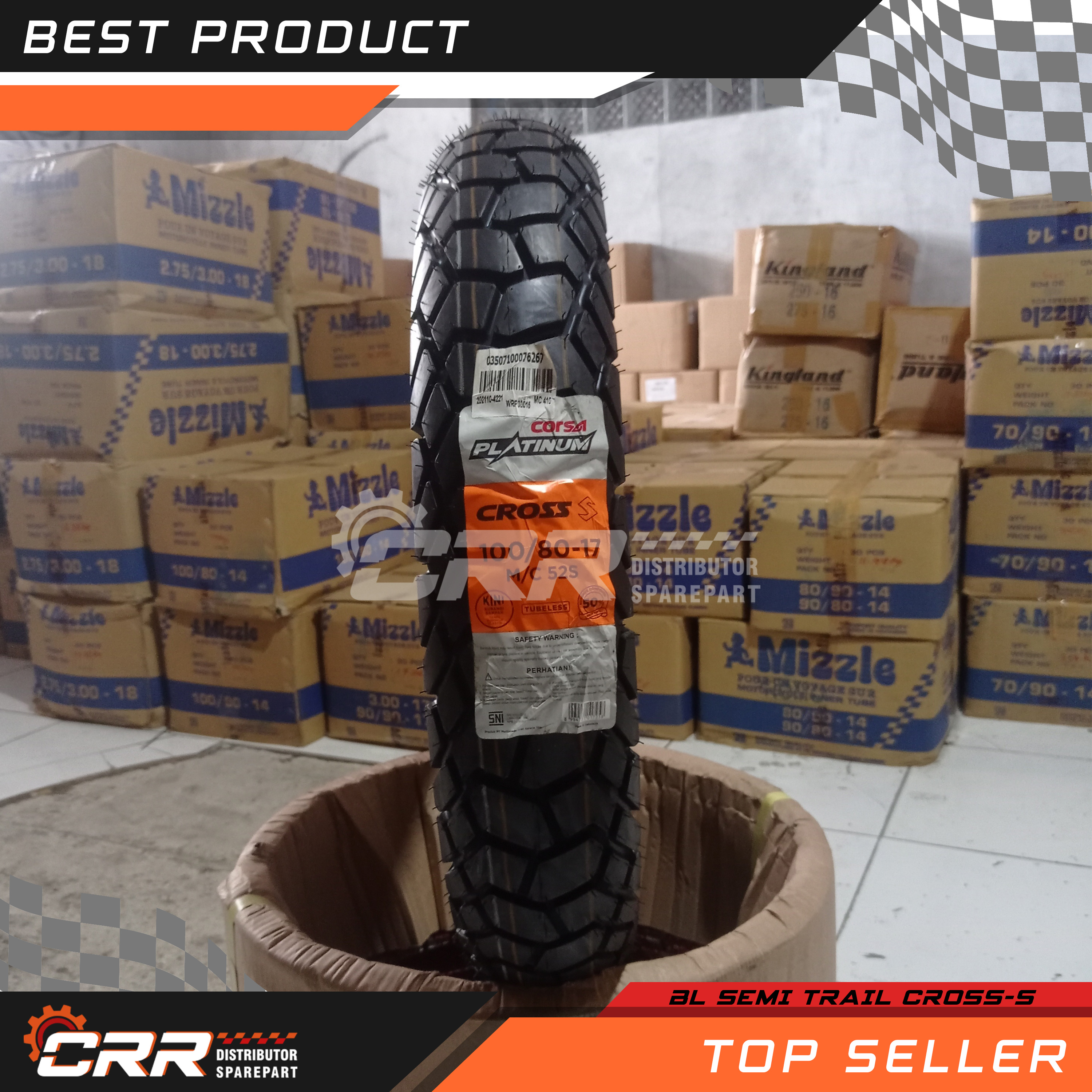 Ban Luar Semi Trail Ban Dual Purpose Supermoto Jap style CORSA CROSS-S ...