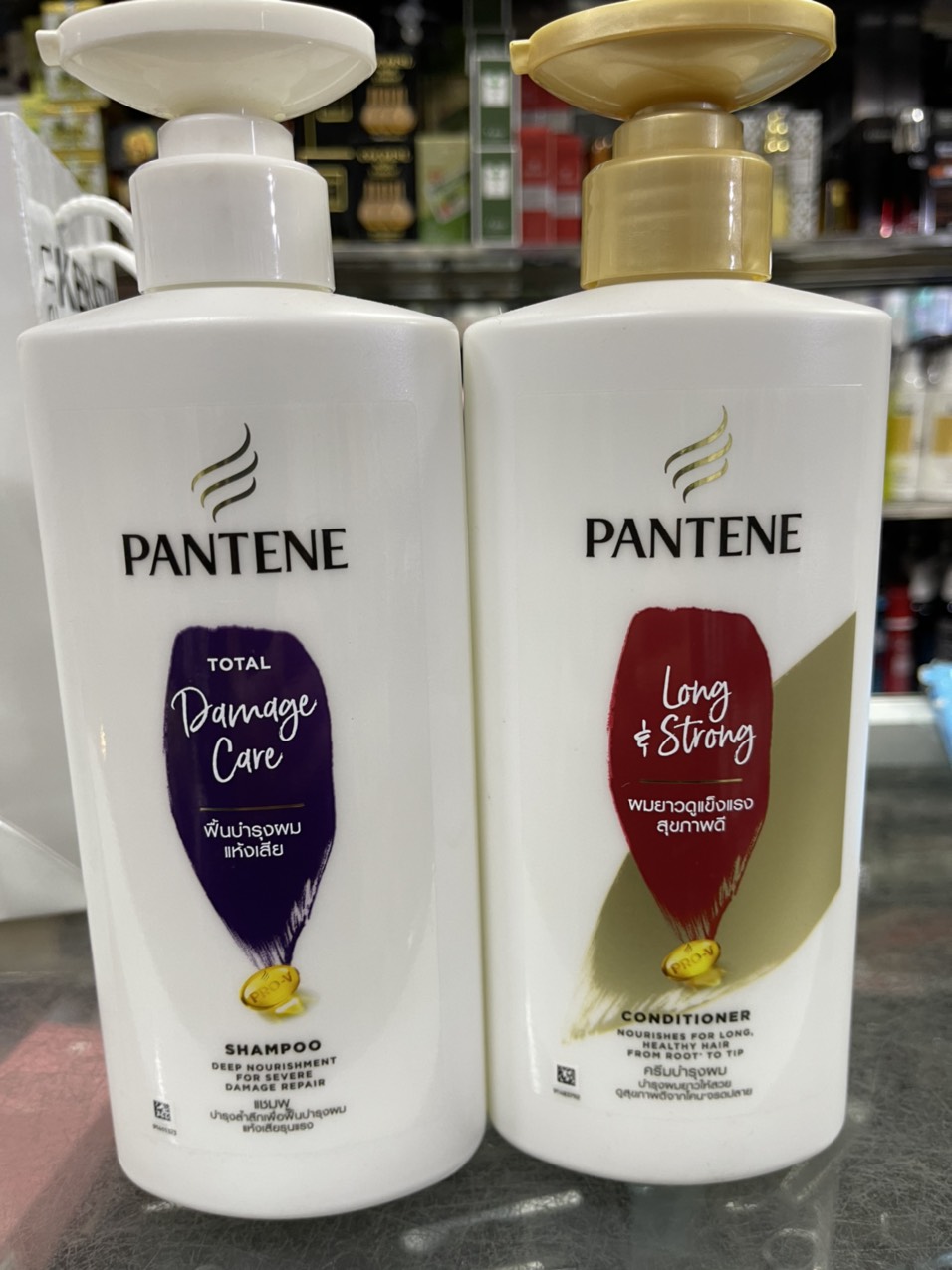 Cặp dầu gội xả pantene thái lan 410ml x2