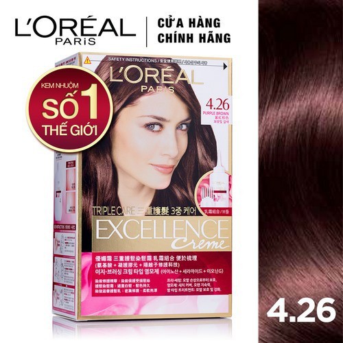 Màu Nhuộm Dưỡng Tóc L'Oreal Paris Excellence Crème 172ml