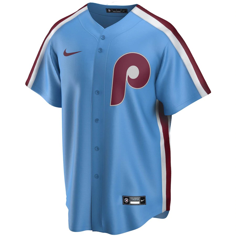 Mens Philadelphia Phillies Baseball Jersey Blue White Red Grey Lazada PH