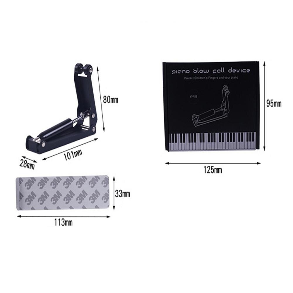 Upright Piano Slow Soft Closing Fall Device Hydraulic Pressure Fallboard Decelerator Piano Descending Device