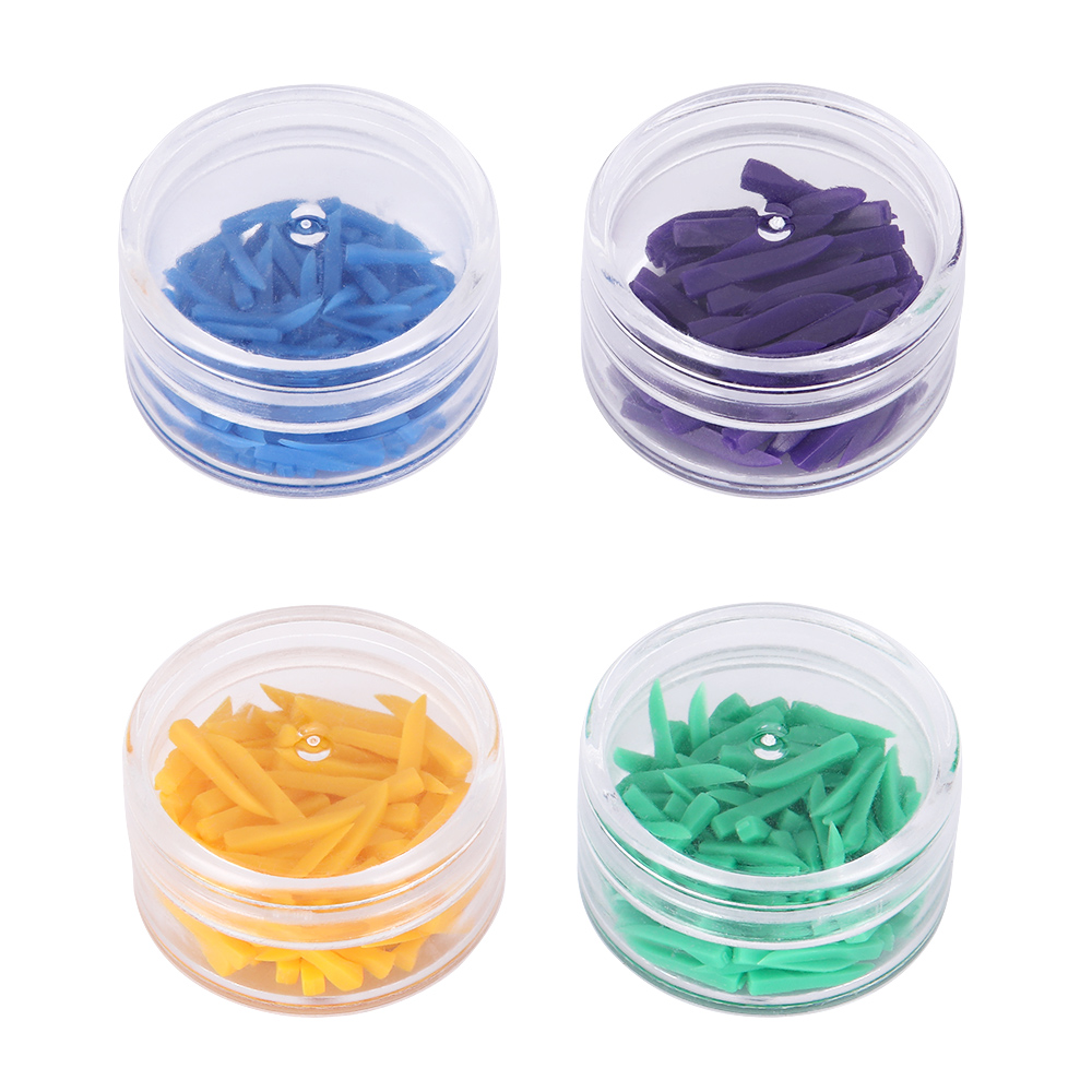 Disposable Materials Tooth Wedges Plastic Tooth Gap Wedge 4 Colors