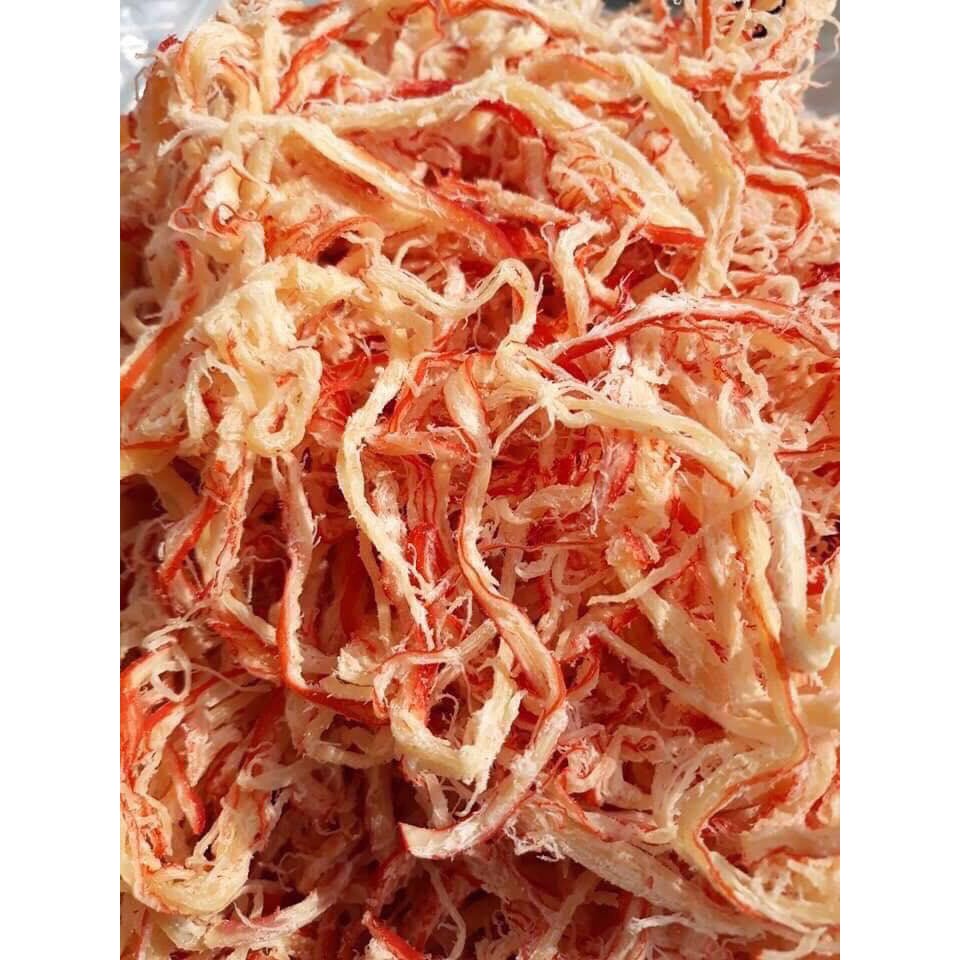 Mực xé sợi hấp nước dừa hộp 250gr