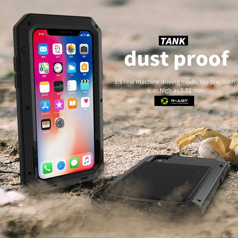 Coque 360° Magnétique En Métal Pour IPhone (Plusieurs Modèles) - Protection Complète