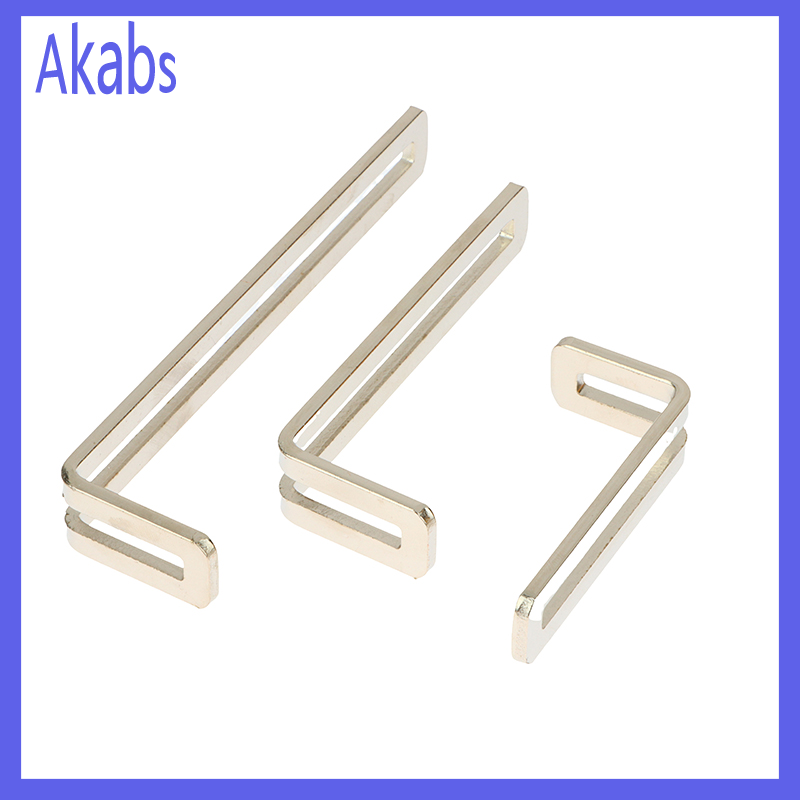 Akabs Nickel-plated Corner Bracket Adjustable 90 Degree L-Shaped Corner Brackets Angle Iron Connector Shelf Support Accessories