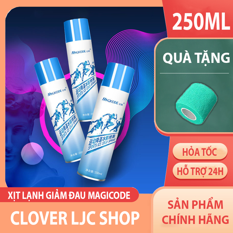 Xịt Lạnh Giảm Đau Thể Thao Magicode - Chai 250ml