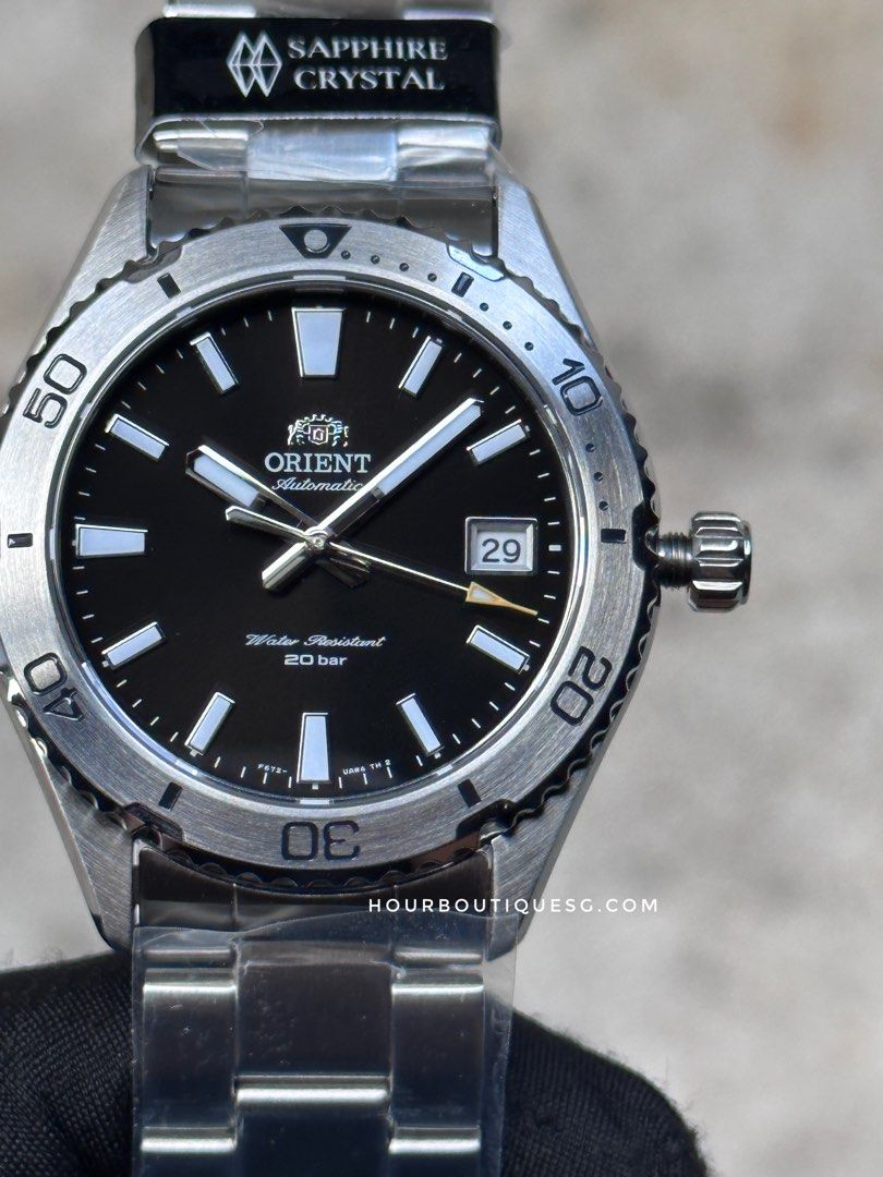 Orient mako 3 black hot sale