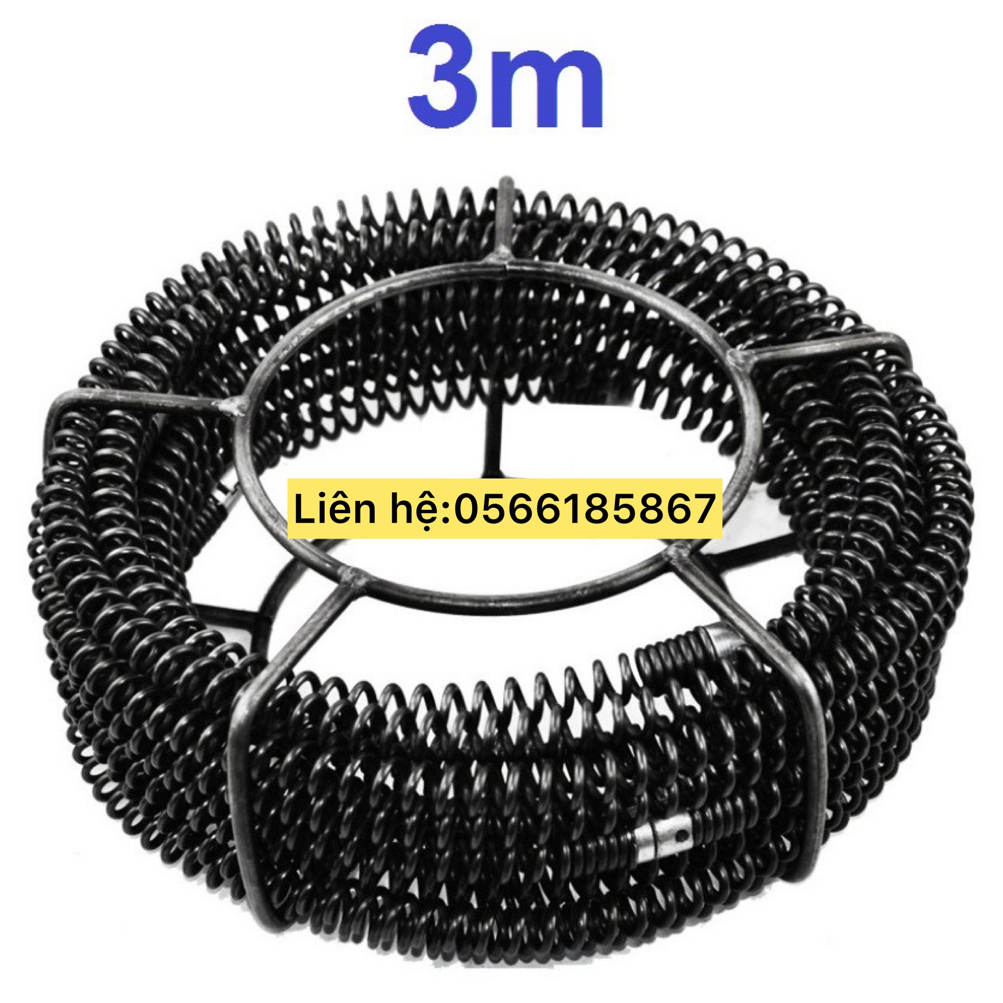 Dây thông cống 3m phi 16 mm (ko phụ kiện)