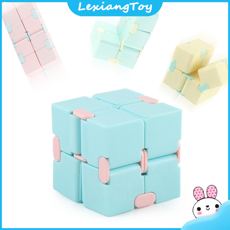 Lexiang Đồ Chơi 2X 2 khối lập phương thần kỳ Túi Lật Vô Hạn khối rubik tốc độ Giải Nén Đồ chơi giáo dục trẻ em Quà tặng sinh nhật