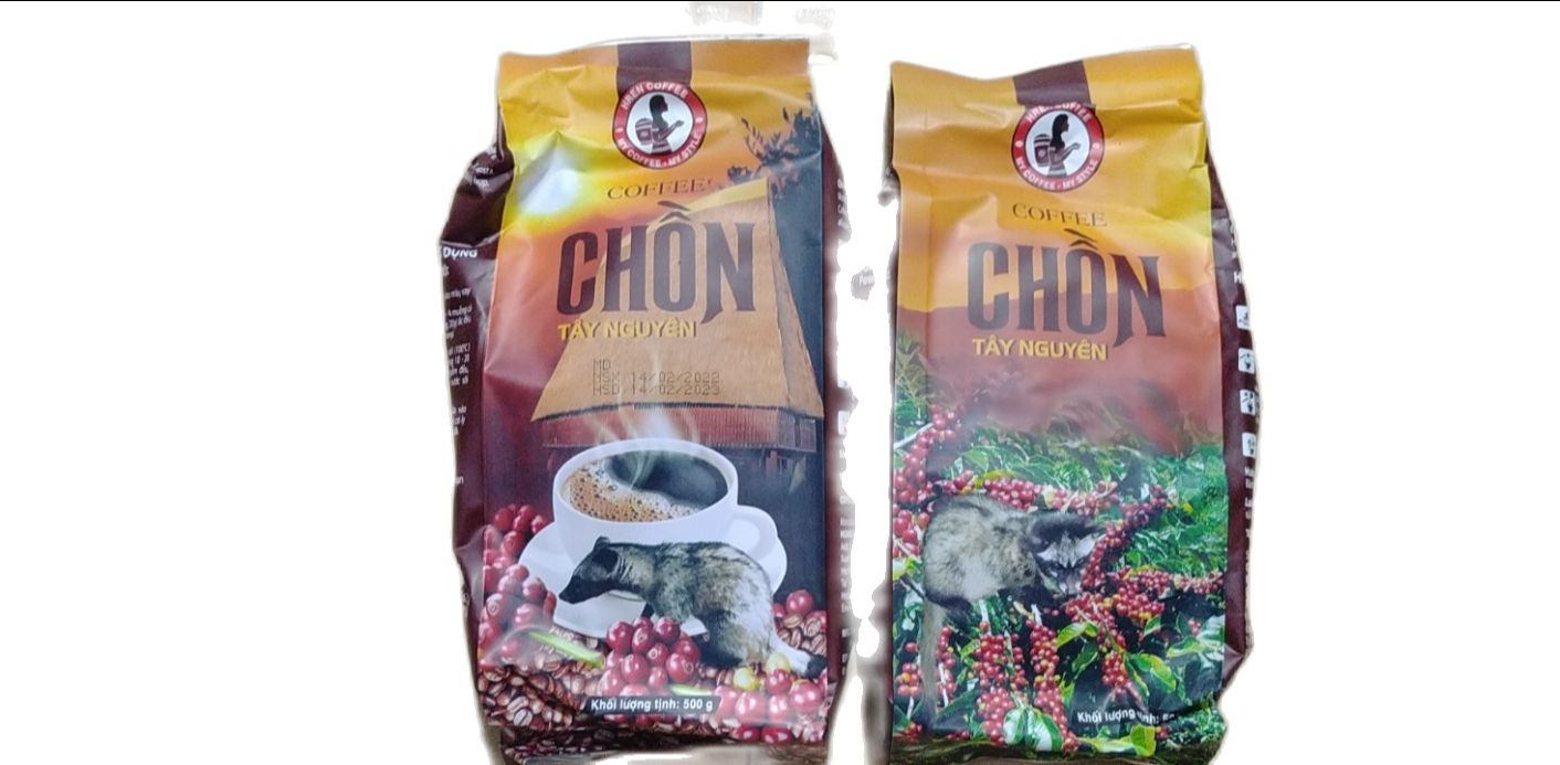 cà phê chồn - gói 500g