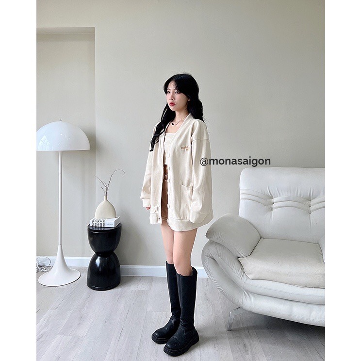 [VOUCHER 12%/149K] Set et áo khoác len cardigan MONÁ - TIARA