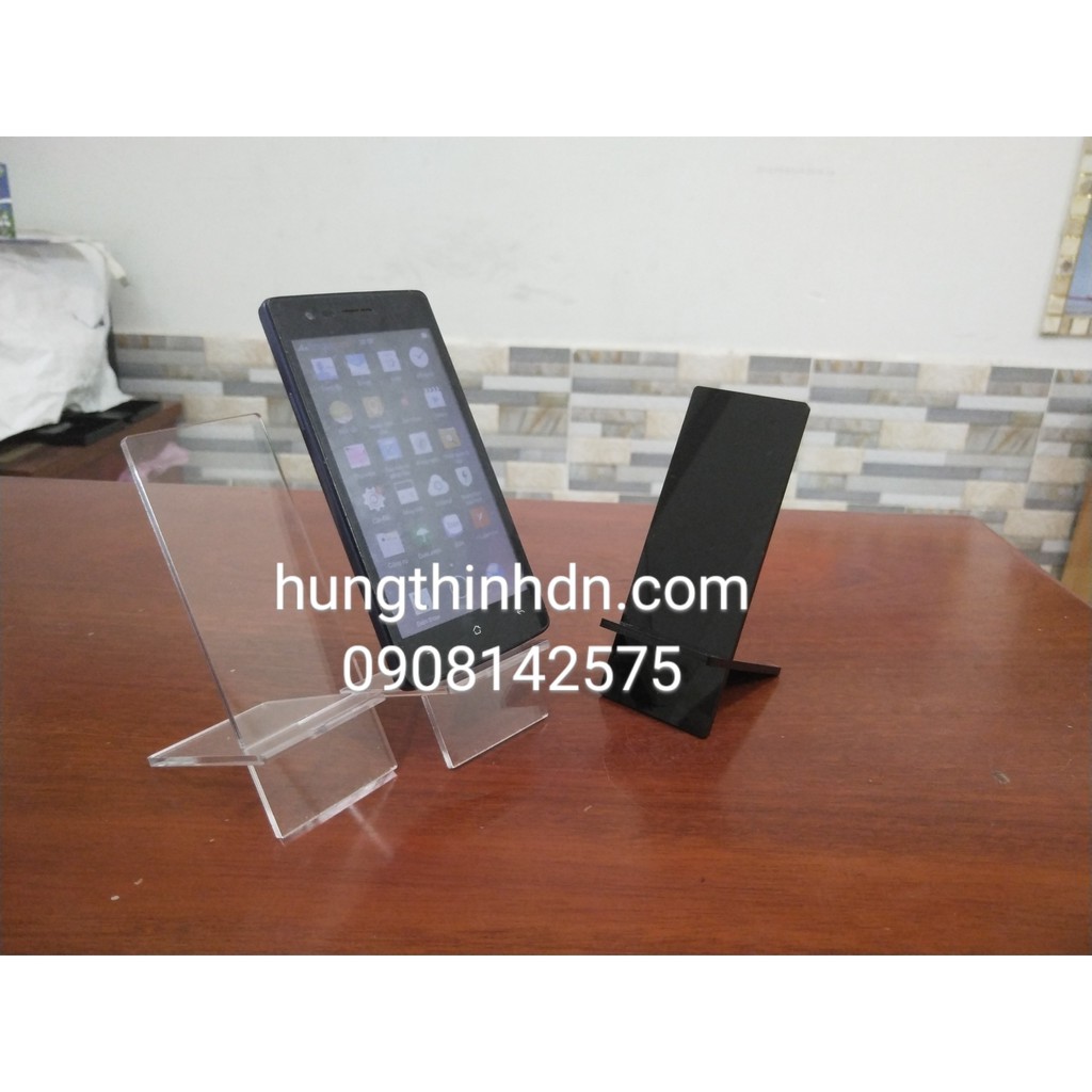 Kệ trưng bày điện thoại mica