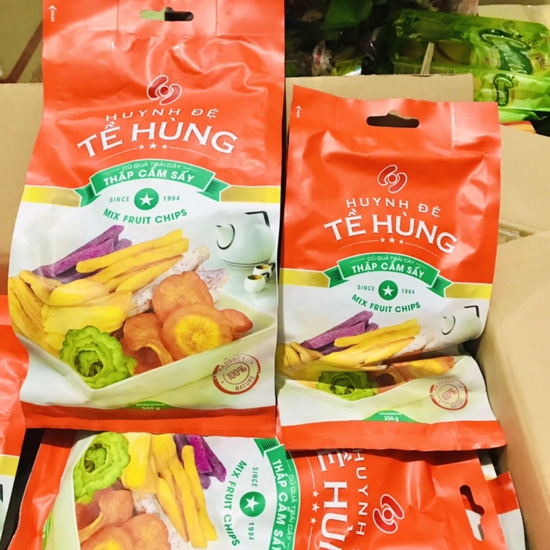 Gói 500G Thập Cẩm Sấy Huynh Đệ Tề Hùng
