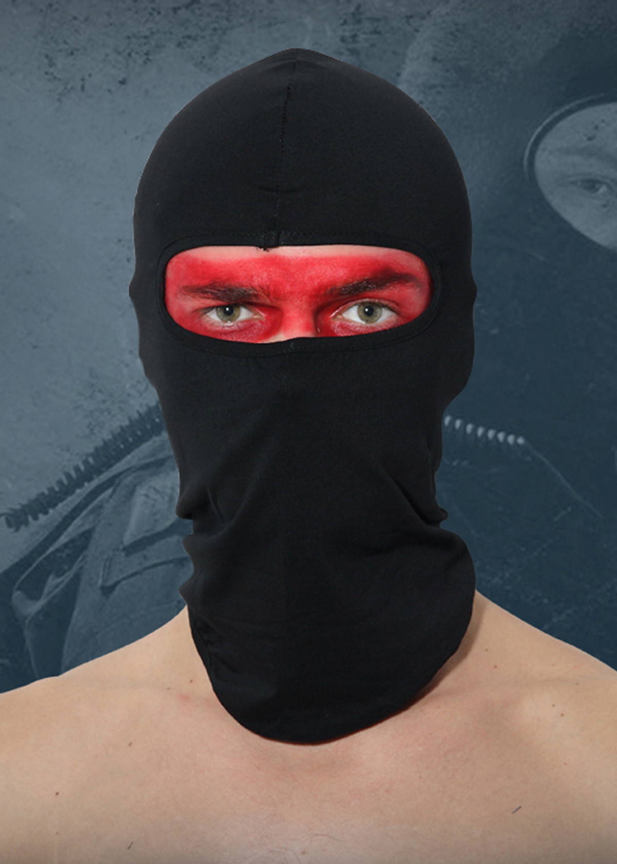 Khăn trùm mặt nạ đi phượt NINJA (Đen)