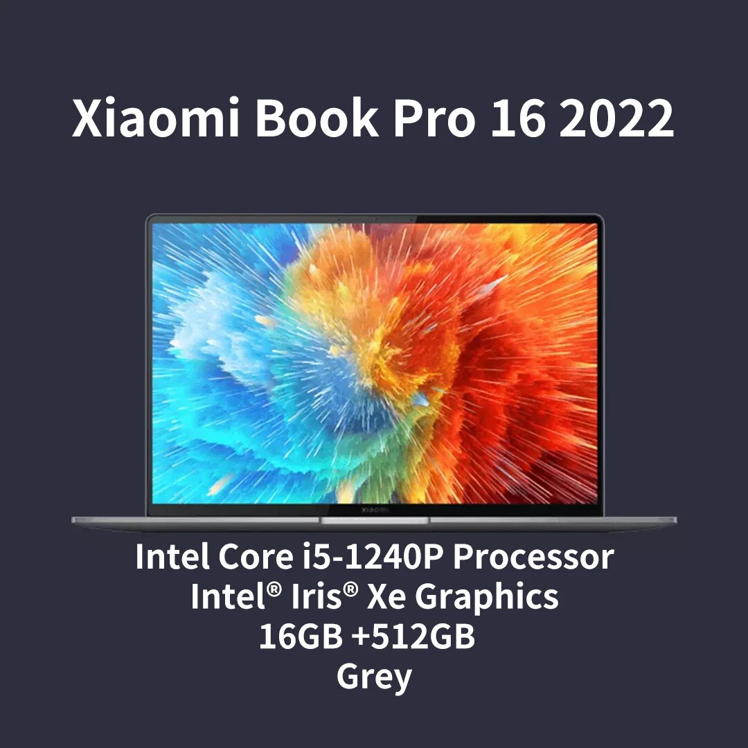 Xiaomi Mi Book Laptop Pro 14 2022 Intel i7-1260P/i5-1240P RTX2050
