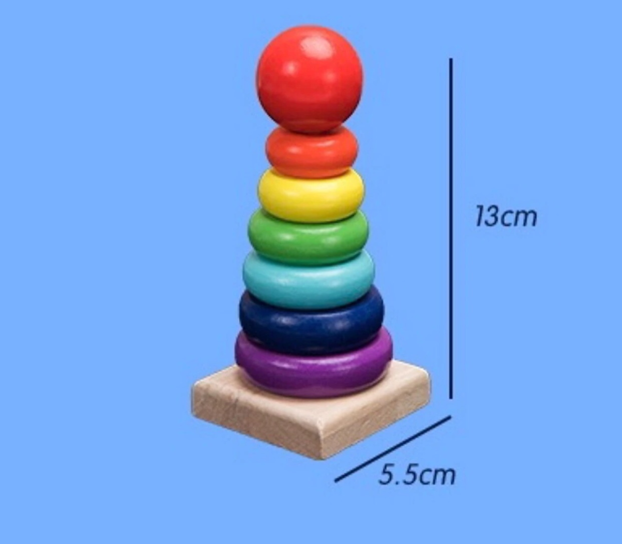COMBO 8 MÓN - Đồ Chơi Gỗ Phát Triển Trí Tuệ Cho Bé Yêu