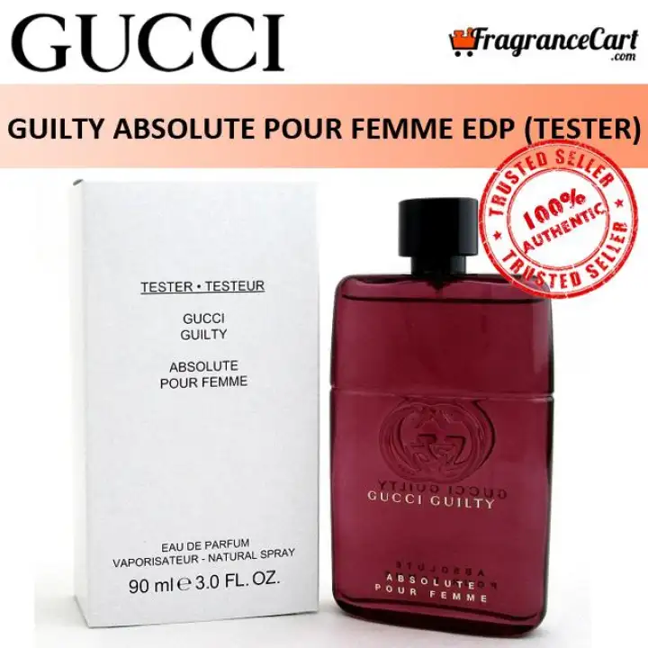 Gucci Guilty Absolute Pour Femme Edp For Women 90ml Tester Eau De Parfum Pink Brand New 100 Authentic Perfume Fragrance Lazada Singapore