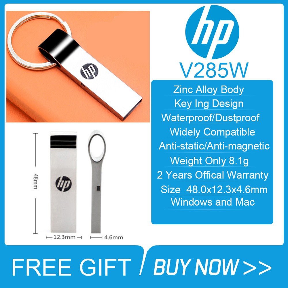 HP USB 3.0 Flash Drive 2TB Pendrive High speed Flash Disk