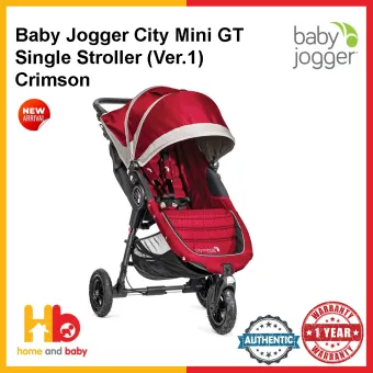 baby jogger city mini crimson