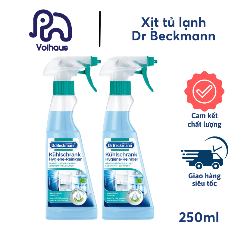 Dung dịch vệ sinh tủ lạnh dr beckmann – chai 250ml