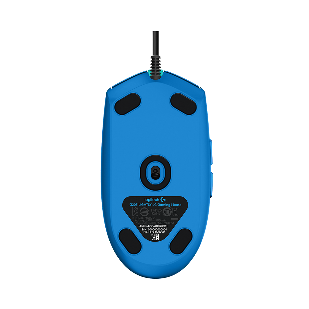 Chuột gaming Logitech G203 LIGHTSYNC RGB