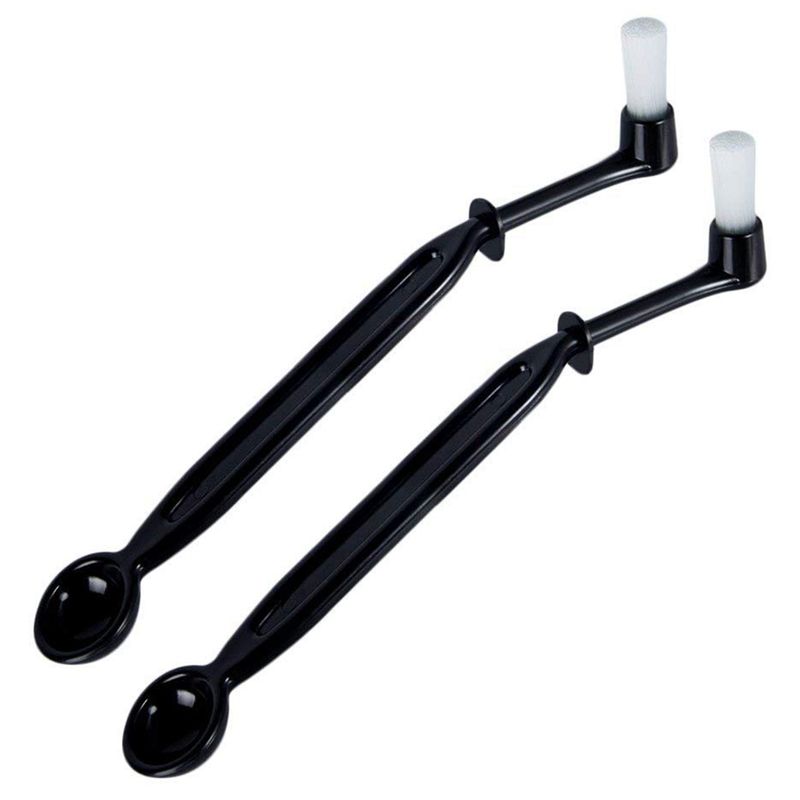 Coffee Machine Brush Cleaner Nylon Espresso Machine Brush Coffee Cleaning Tool with Spoon for Coffee Tool Barista Home Kitchen