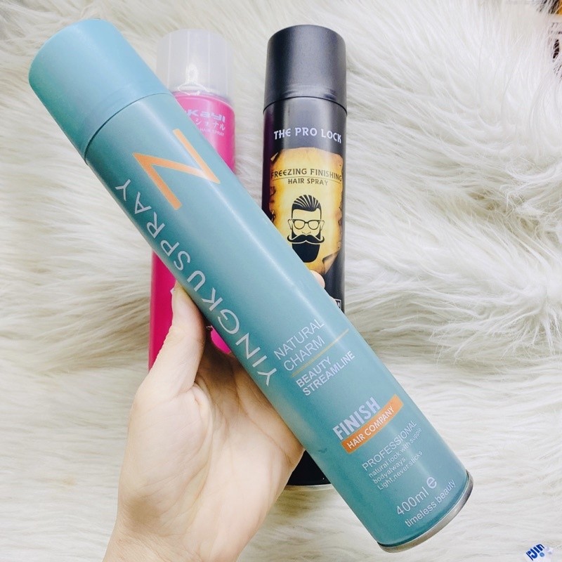 [ Sale giá sốc ] - gôm xịt  giữ nếp tóc chữ N