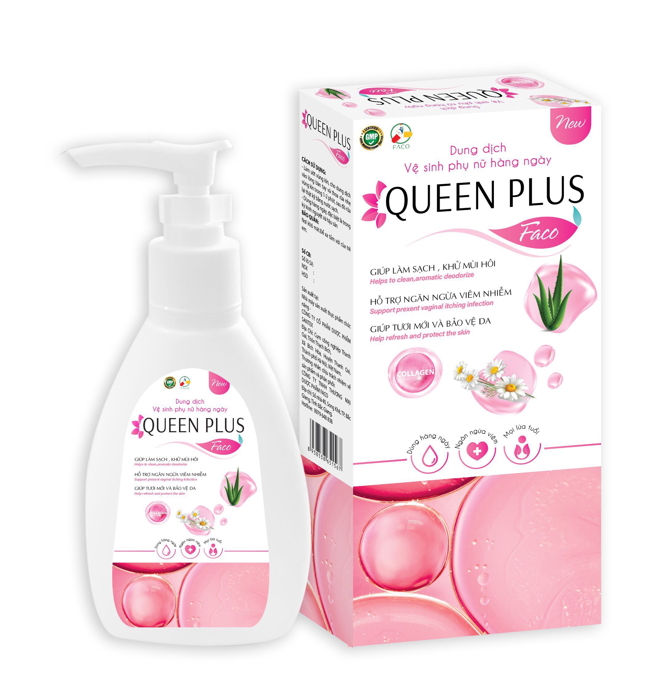 Dung dịch Vệ sinh QUEEN PLUS 100ml