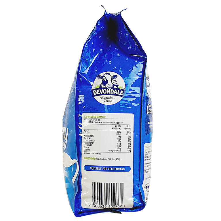 [Túi 1Kg] Sữa Bột Nguyên Kem DEVONDALE 1KG - Sữa Bột Nhập Khẩu Úc