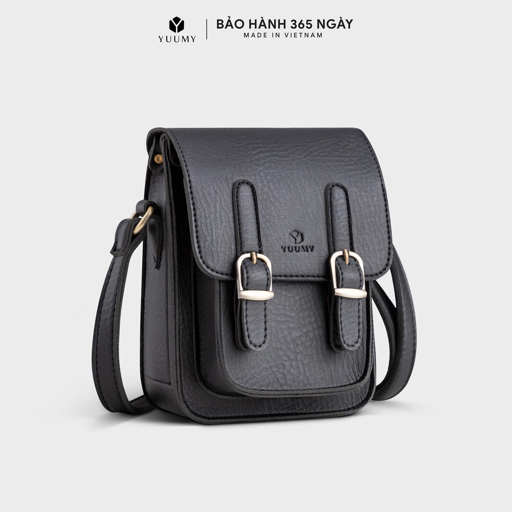 Túi Yuumy (Thời trang nữ đi chơi size 13 - Túi đeo chéo da Seasand YN118)