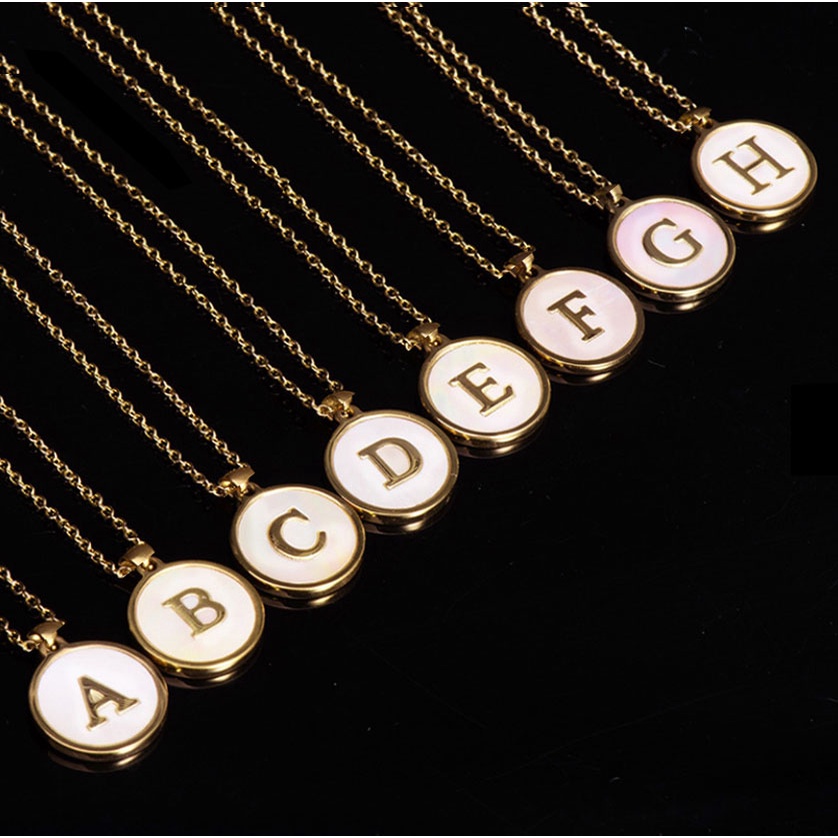 High Quality Imitation Shell Alphabet 