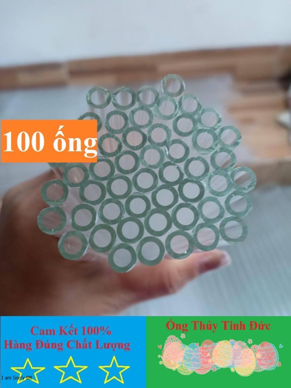 ống thuỷ tinh (70 ống)