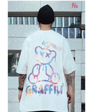 FREESHIPMAX-Áo phản quang mặt gấu XX GRA HSU1