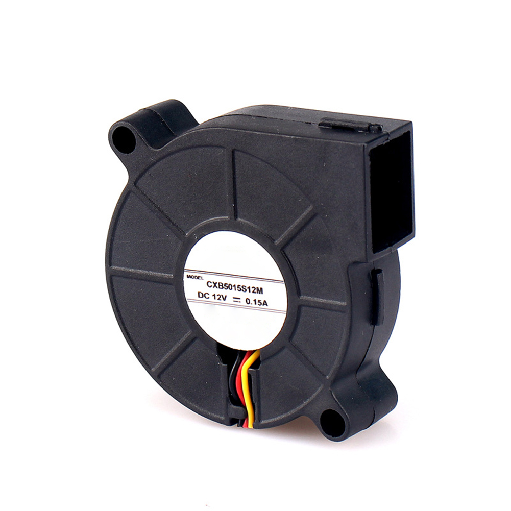 2pcs 5015 Blower Fan Dc 12v 24v Bearing Centrifugal Cooling Turbo ...