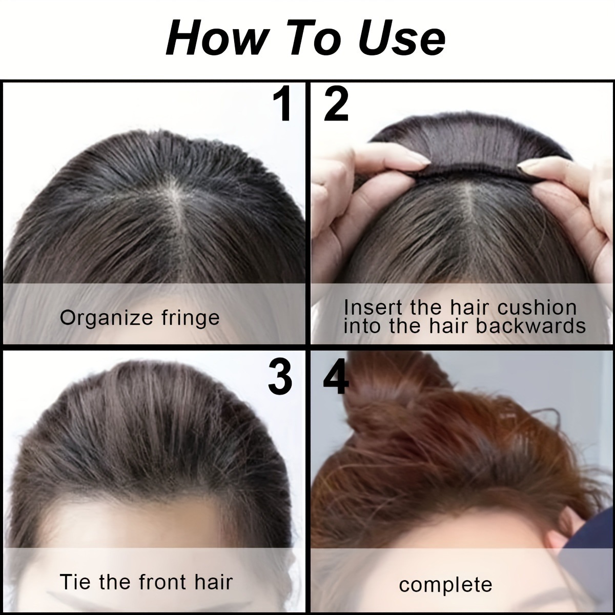 Wig Head Seamless Invisible Heightening Comb Pad