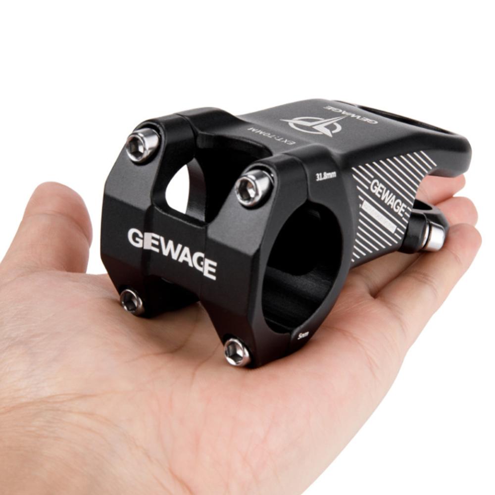 Negative Angle Handlebar Stem Fixed Gear MTB Road Bike Ultralight Riser Stems