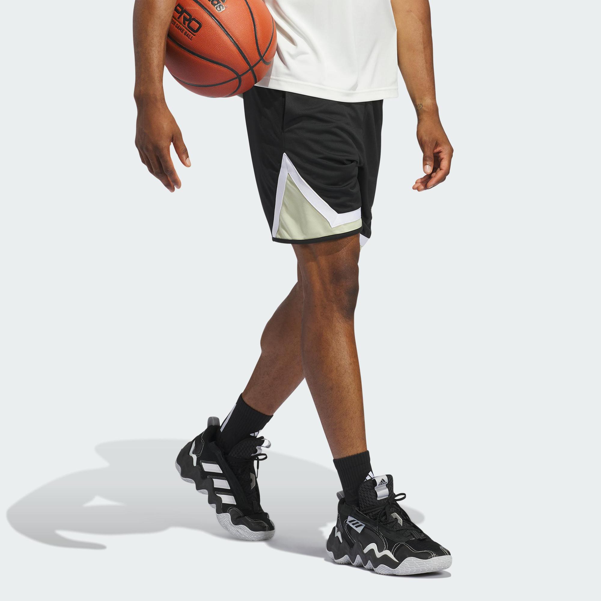 adidas Bóng rổ PRO BLOCK SHORT Nam Đen IM8504