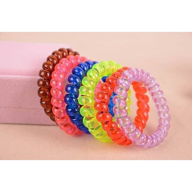 Combo 5 dây cột tóc lò xo đen siêu bền - phukienteen