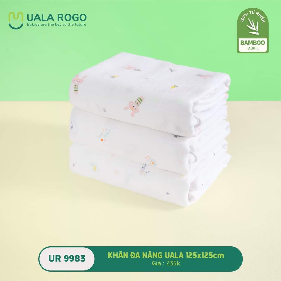 Khăn đa năng sợi tre Ualarogo